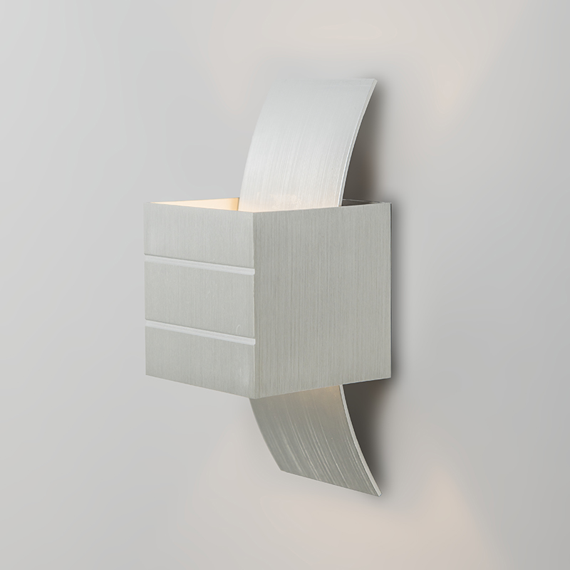 Set di 2 lampade da parete moderne in alluminio - Amy