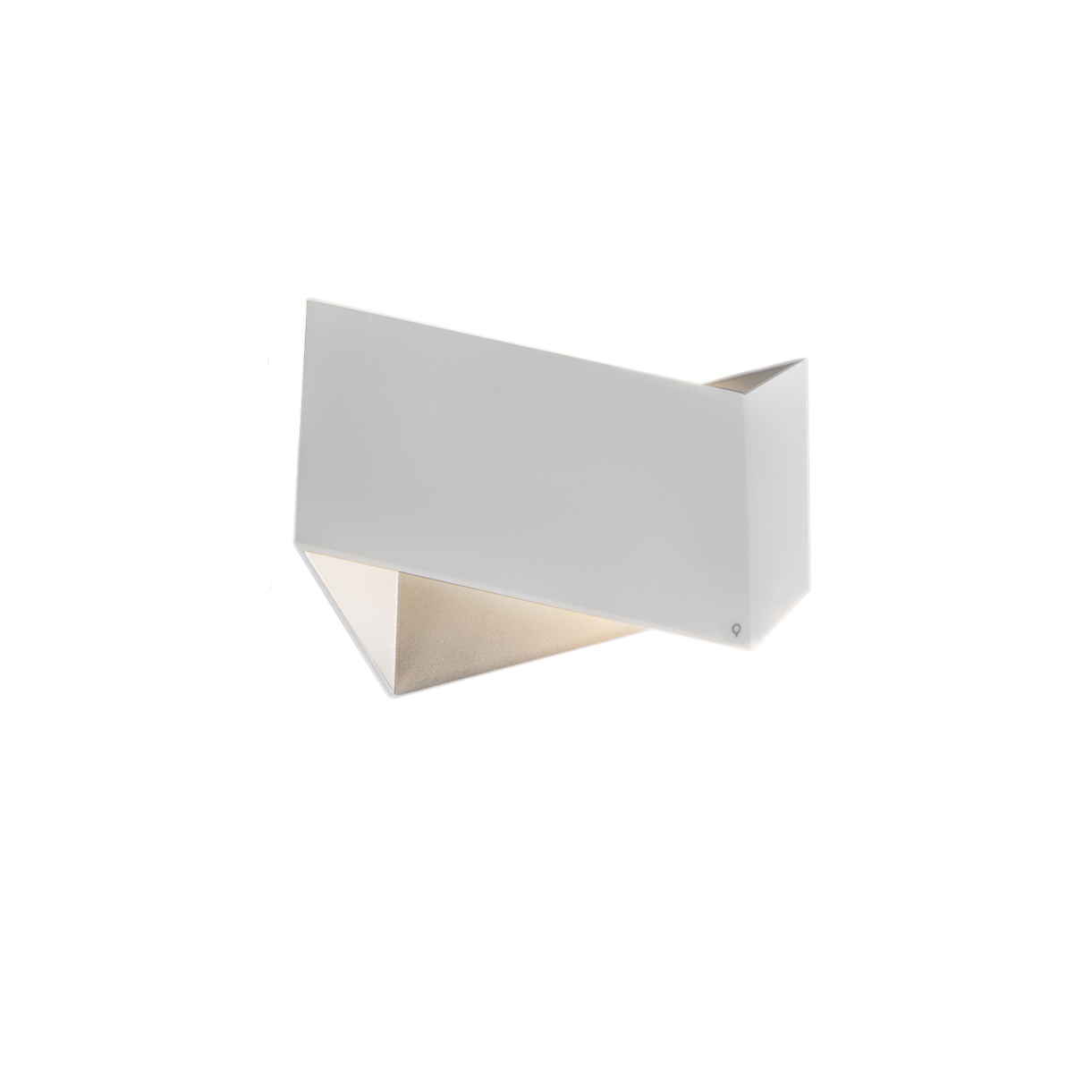 QAZQA Set van 2 design wandlampen wit - Fold