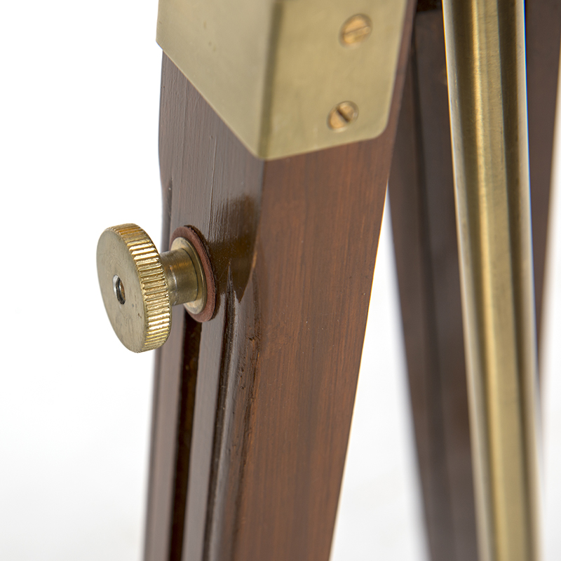 QAZQA Lampadaire Vintage Trépied En Laiton - Cortin 8 Lampadaire vintage trépied en laiton - Cortin