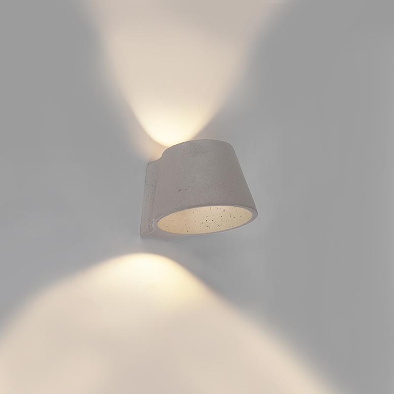 Industrile wandlamp beton - Cup