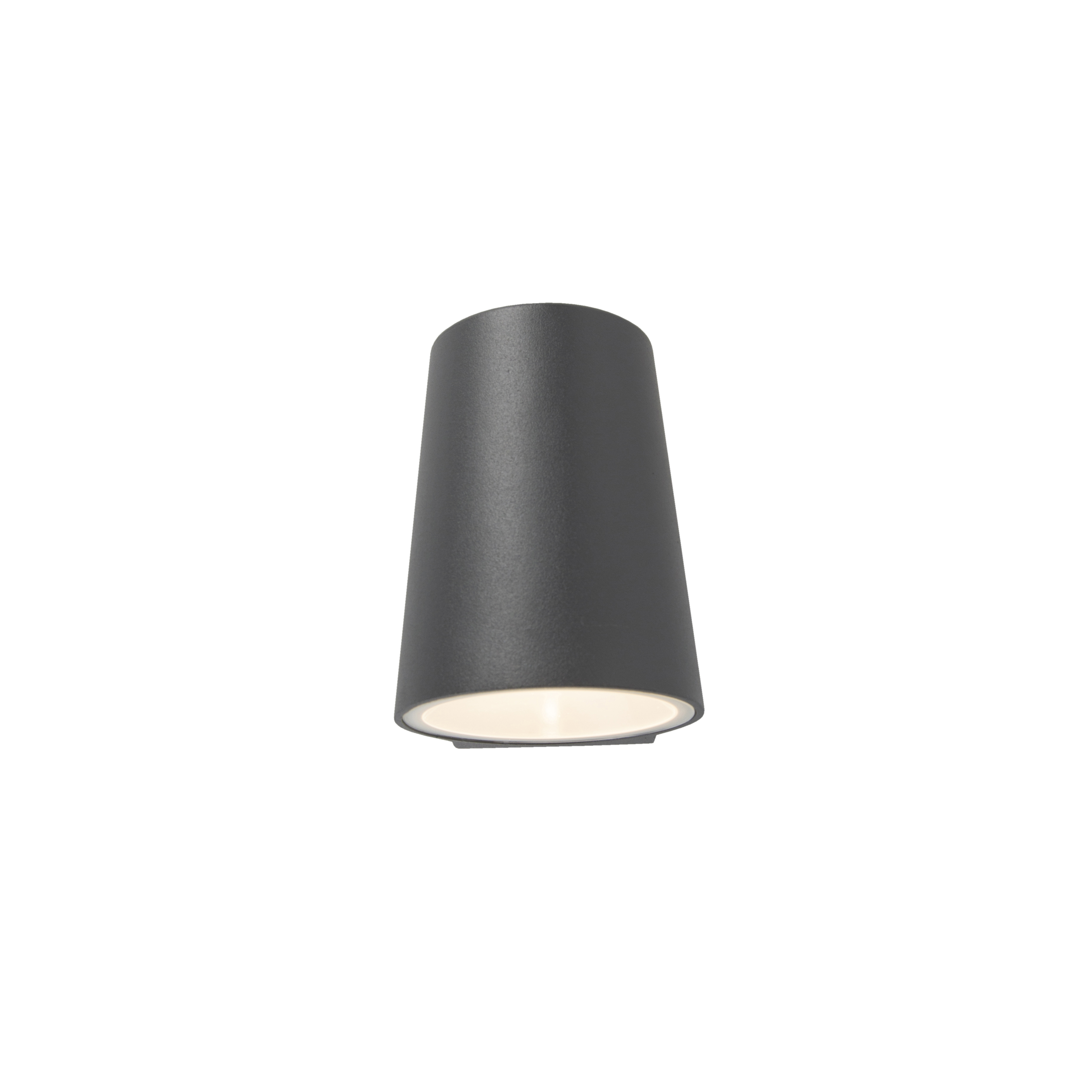 Lampada da parete moderna per esterni antracite con LED - Uma