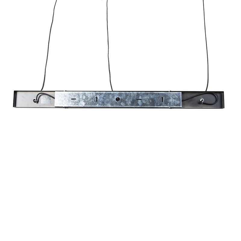 Design Pendant Light Black with Gold Interior 3-Light - Buell