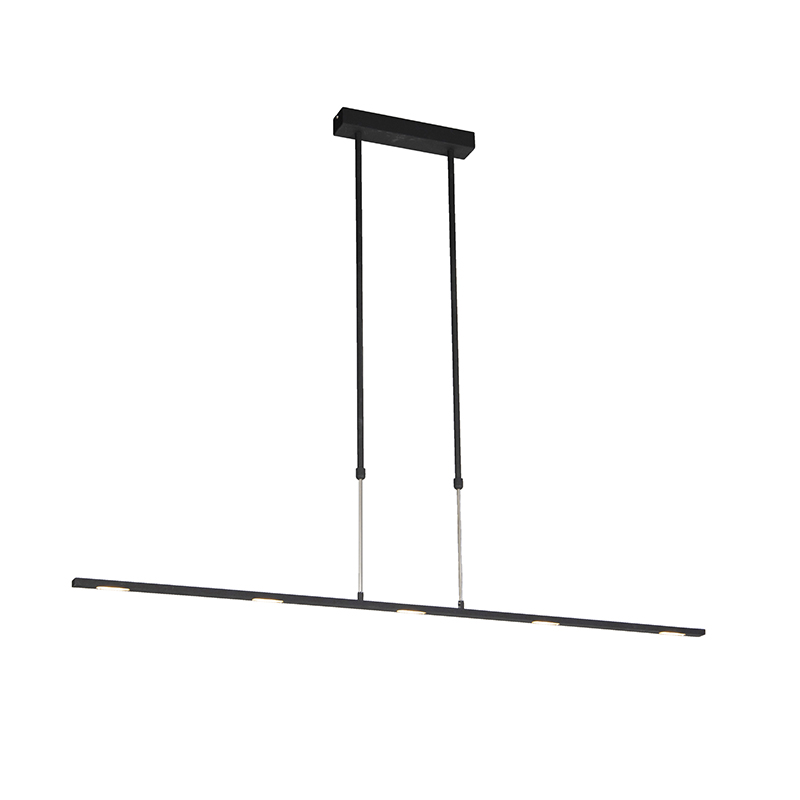 Moderne Hängelampe schwarz inkl. LED Dimmbar - Bold