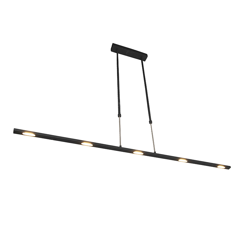 Moderne Hängelampe schwarz inkl. LED Dimmbar - Bold