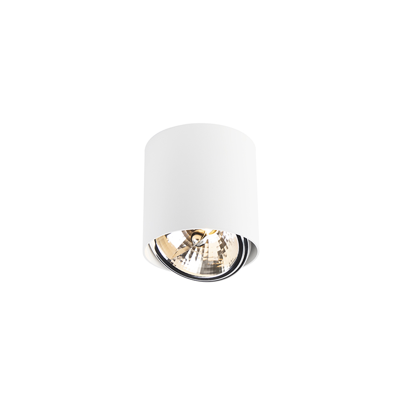 Design spot cilinder wit incl. LED - Impact-Up G9