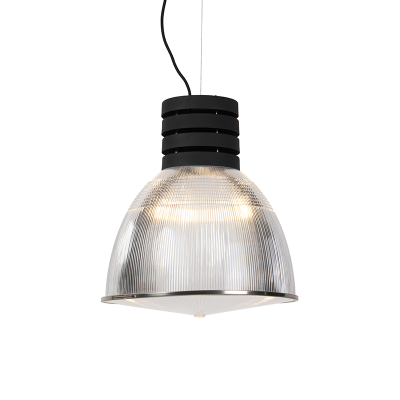 Priemyselná závesná lampa čierna - Priemysel