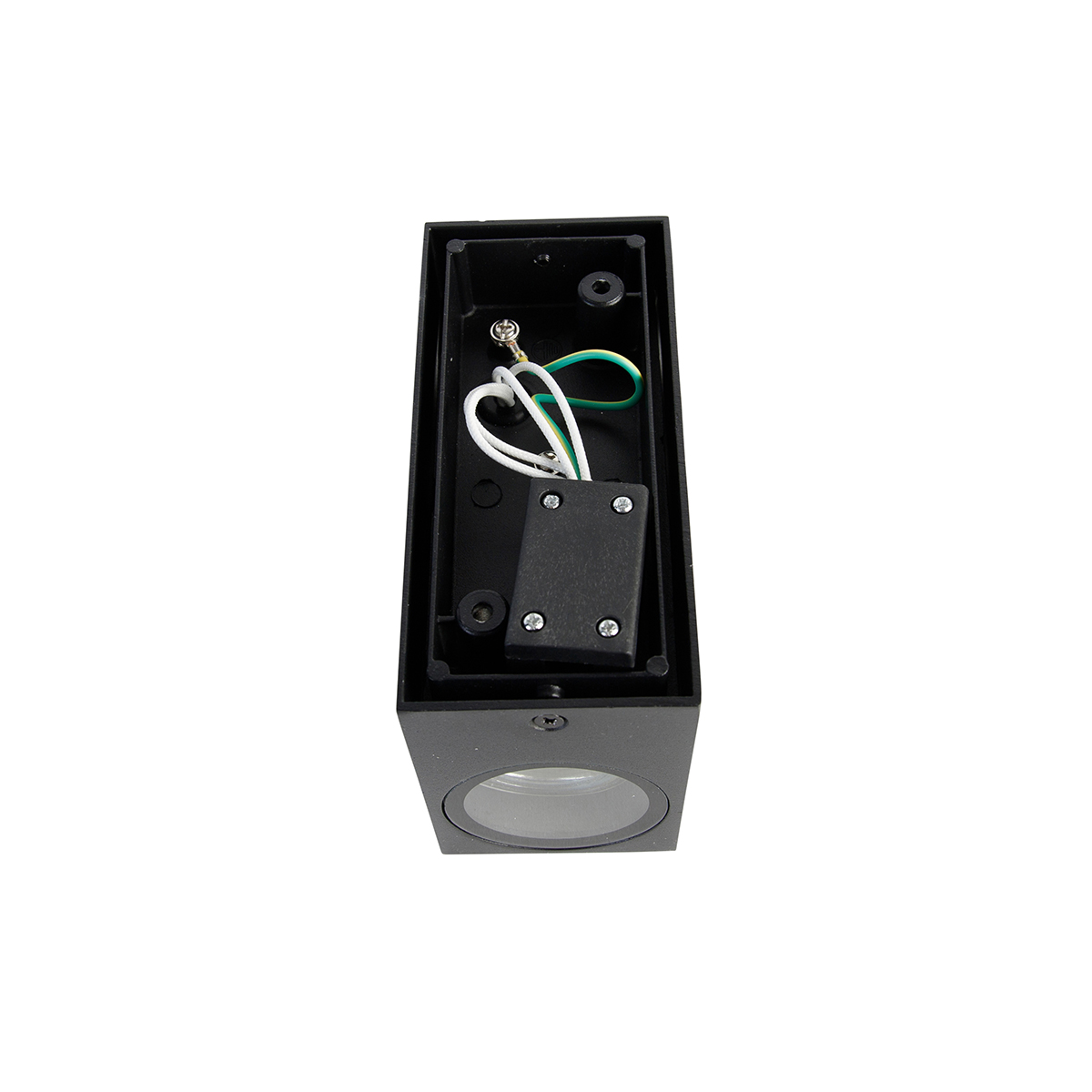 Set of 2 Modern Wall Lights Black 2-Light IP44 - Baleno