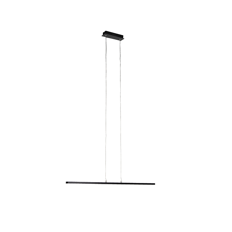Moderné závesné svietidlo čierne 90 cm vrátane LED - Banda Moderné závesné svietidlo čierne 90 cm vrátane LED - Banda