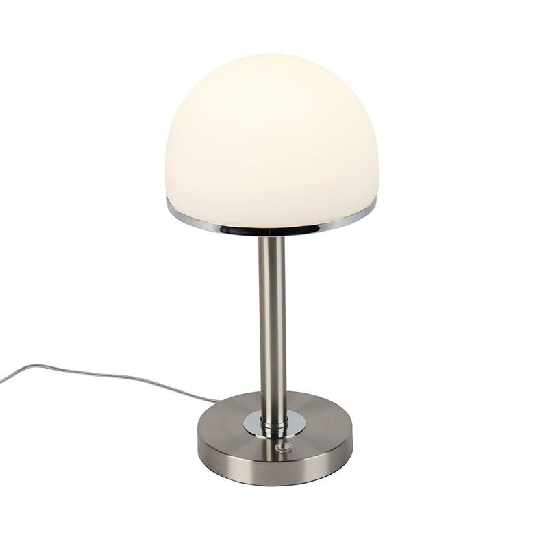 Lampe de table vintage en acier incl. LED par contact - Bauhaus