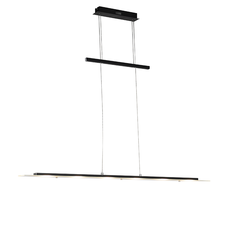 Design hanglamp zwart incl. LED - Platina Design hanglamp zwart incl. LED - Platina