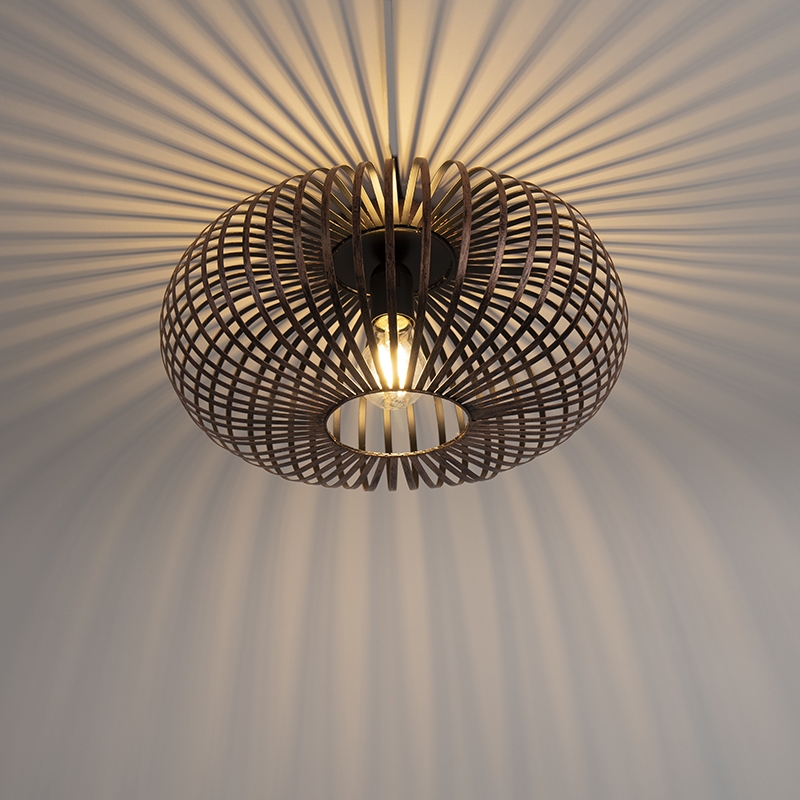 Design ronde plafondlamp roestbruin - Johanna Design ronde plafondlamp roestbruin - Johanna