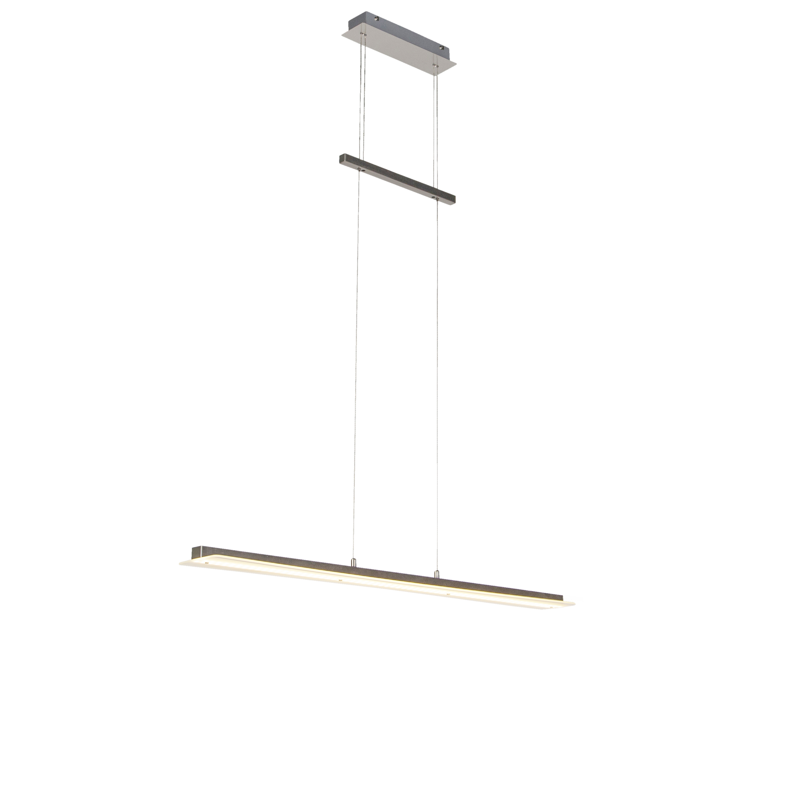 Moderne hanglamp staal incl. LED - Masha Moderne hanglamp staal incl. LED - Masha