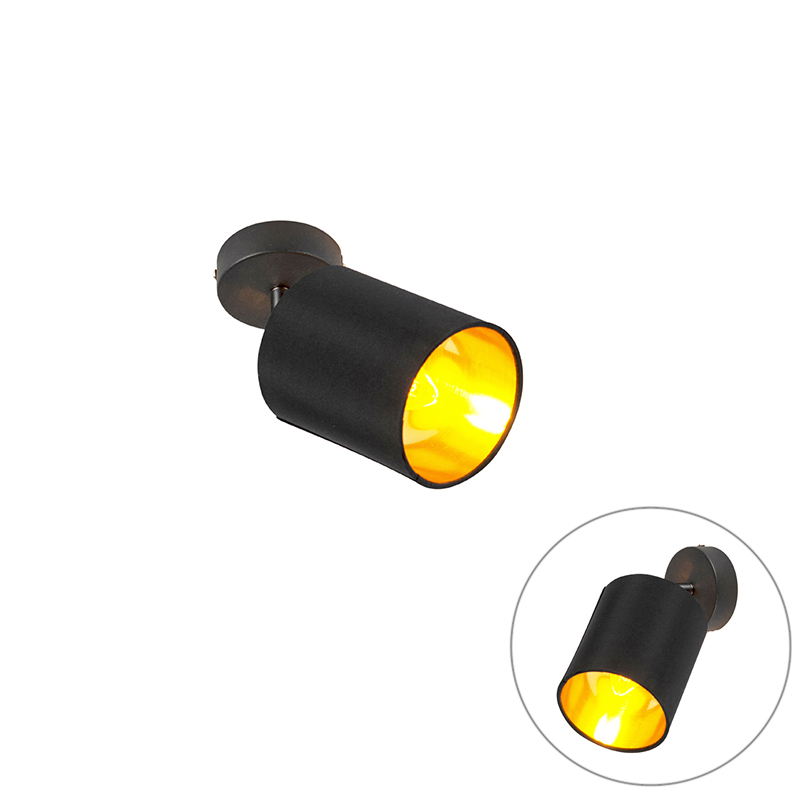 Moderné bodové svetlo čierne - Lofty