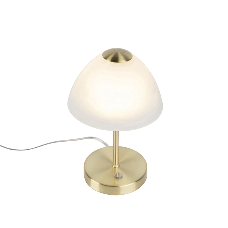 Design tafellamp goud dimbaar incl. LED - Joya