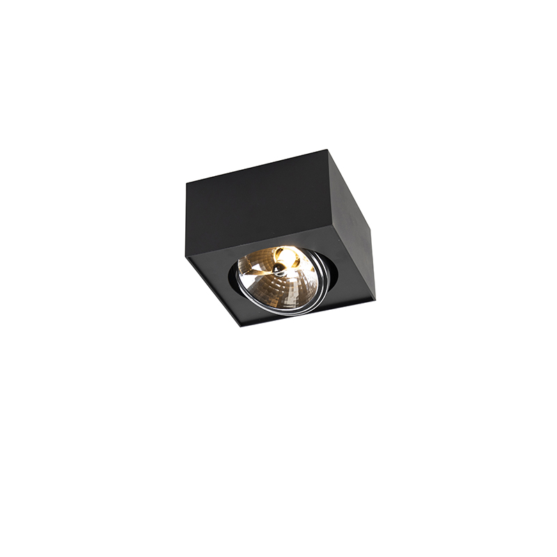Dizajnové bodové svetlo čierne štvorcové - Kaya Dizajnové bodové svetlo čierne štvorcové - Kaya