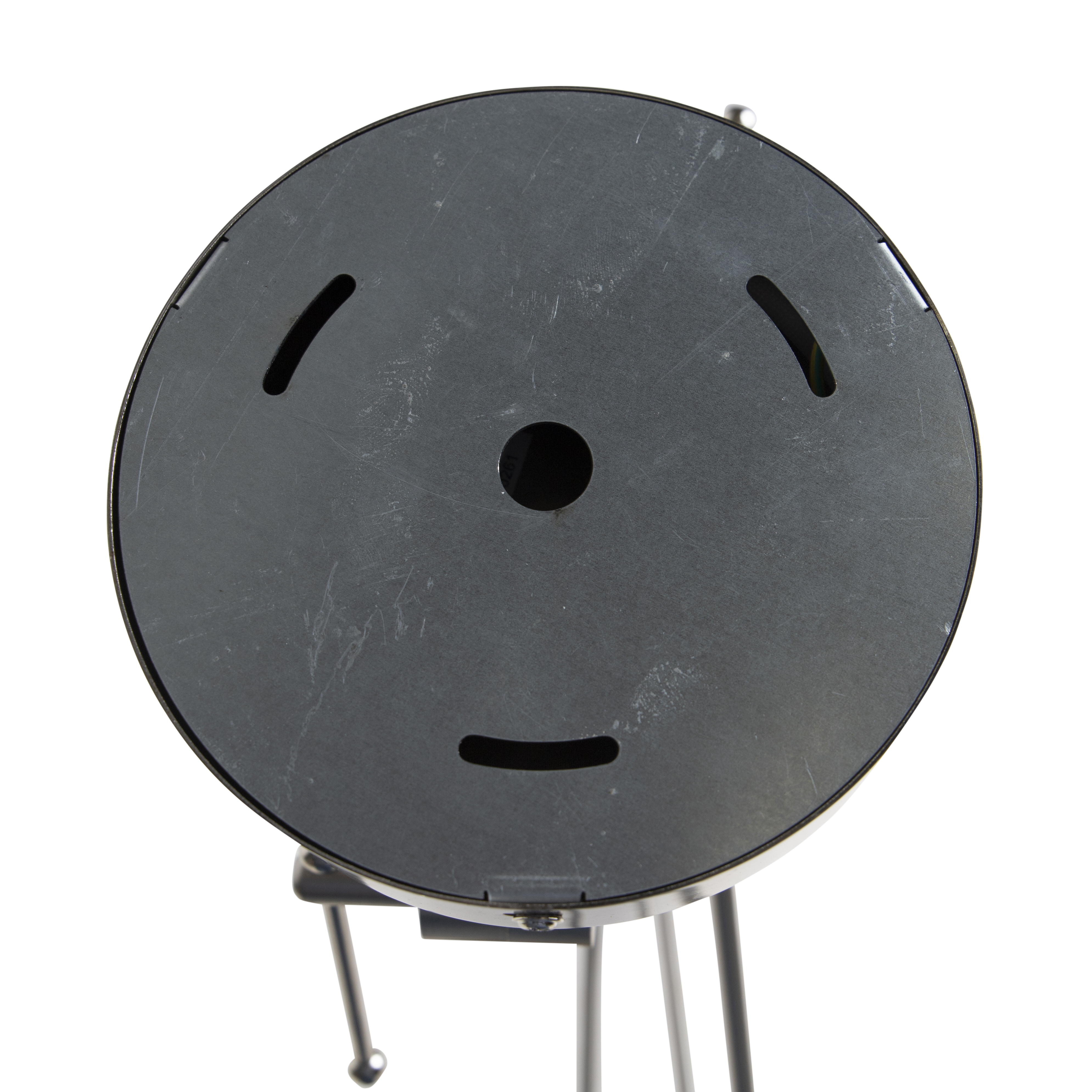 Lámpara colgante de acero con pantallas de lino negras 35 cm 2 luces - Blitz