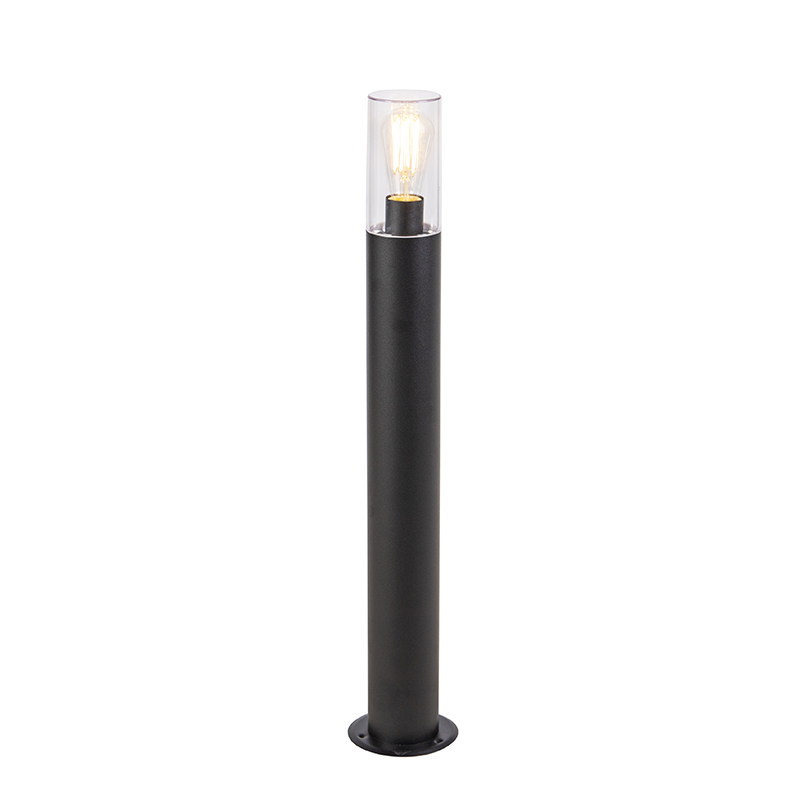 Moderne staande buitenlamp zwart 80 cm - Rullo