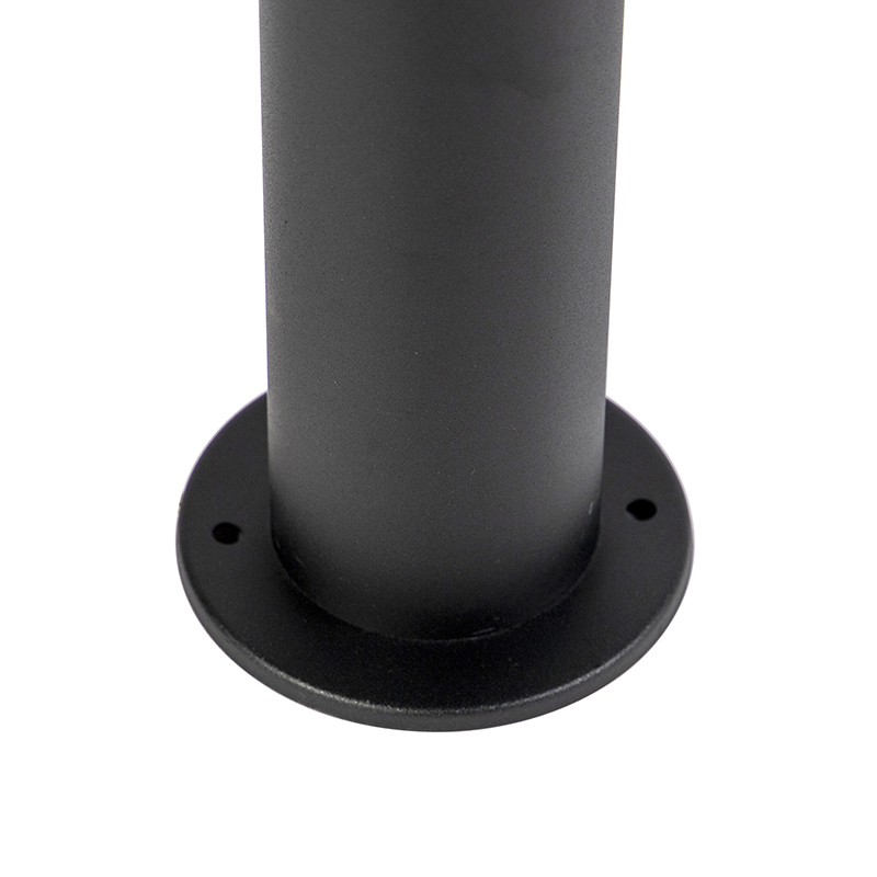 lampe d'extérieur moderne noire 100 cm ip44 avec led - roxy