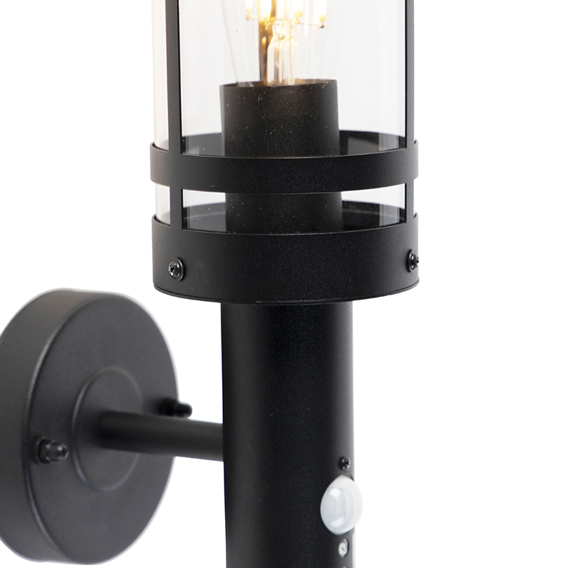 QAZQA Palo da giardino sfera - Moderno - Alluminio,Vetro - Nero - Oblungo Max. 1 x Watt