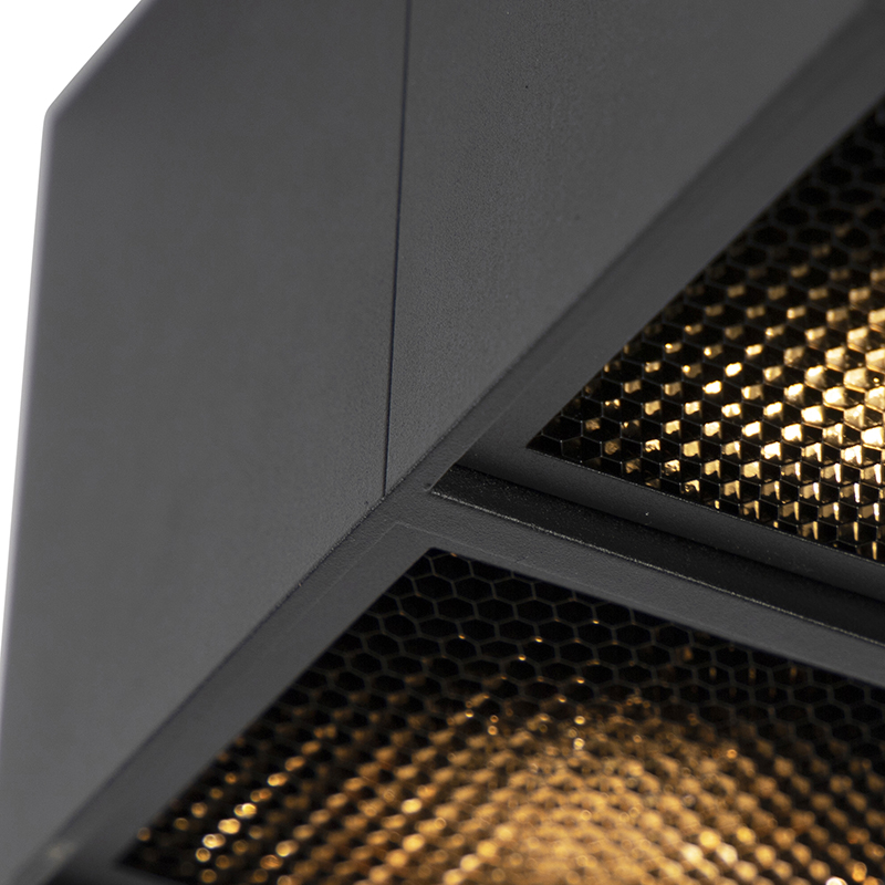 spot design noir 2-light - qubo honey