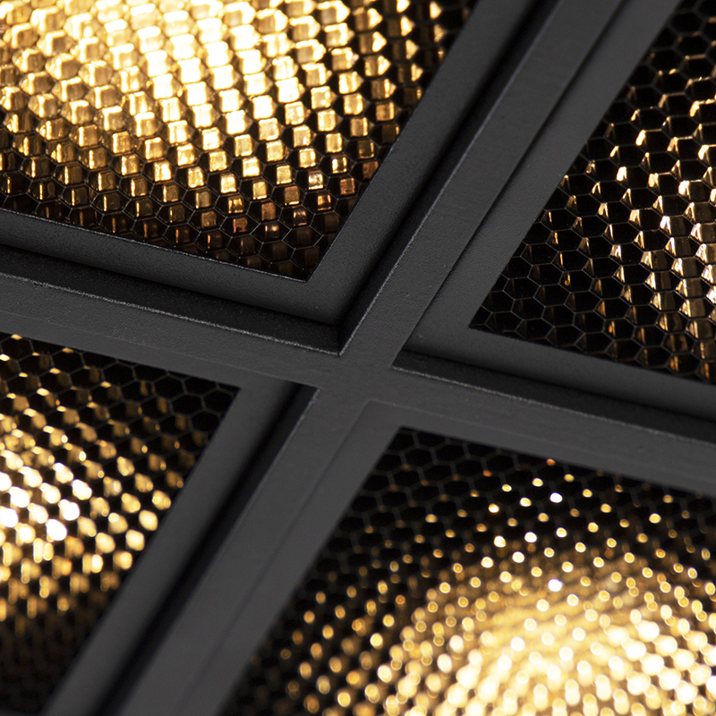 spot design noir 4-light - qubo honey