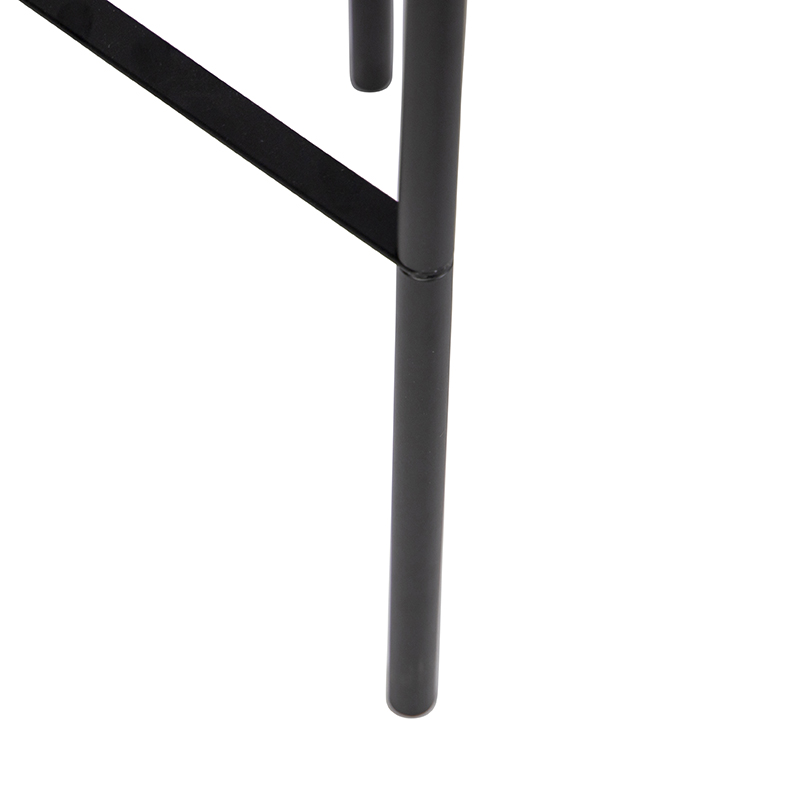 Lampada da terra moderna nera - Bliss Mesh