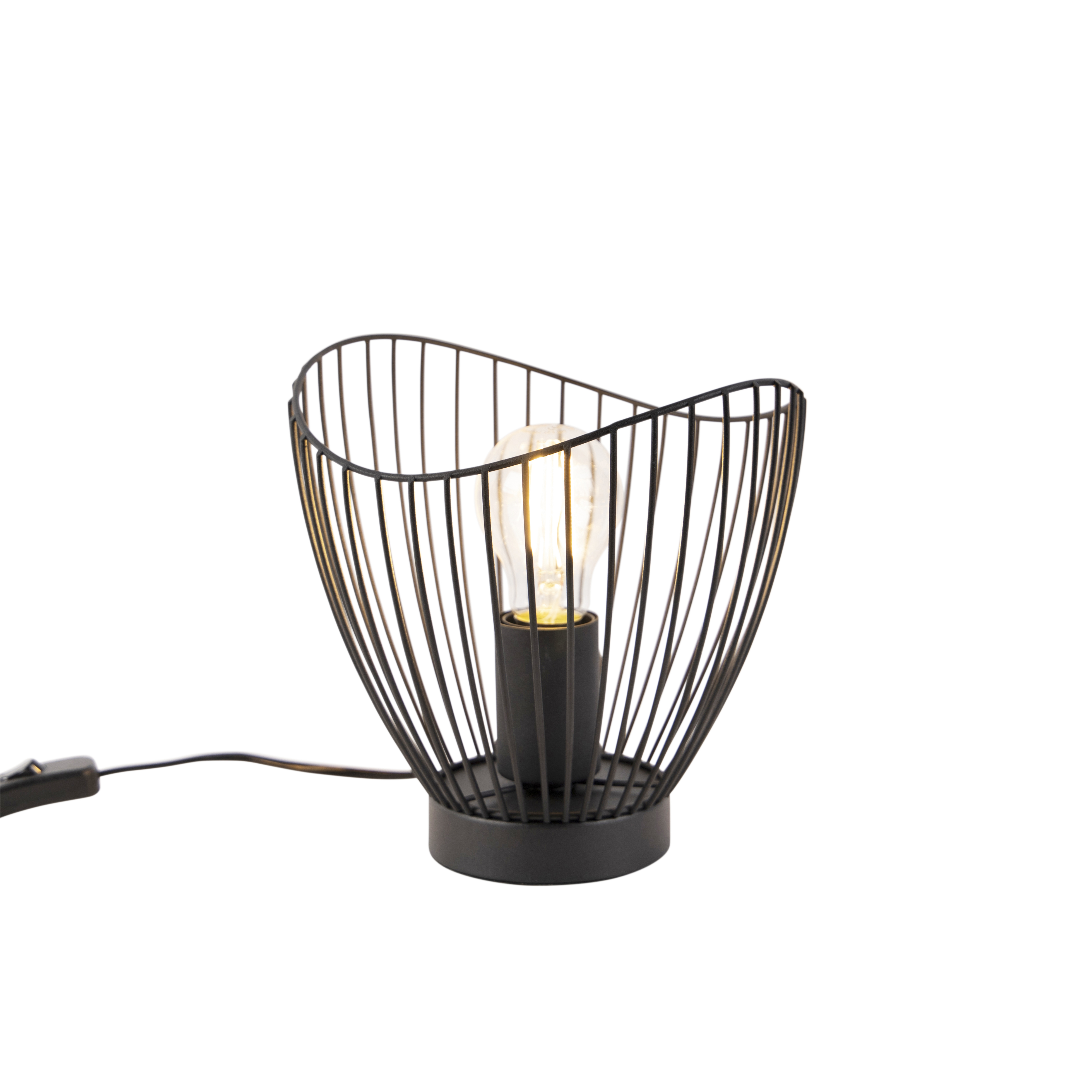 Design tafellamp zwart 20 cm - Pua