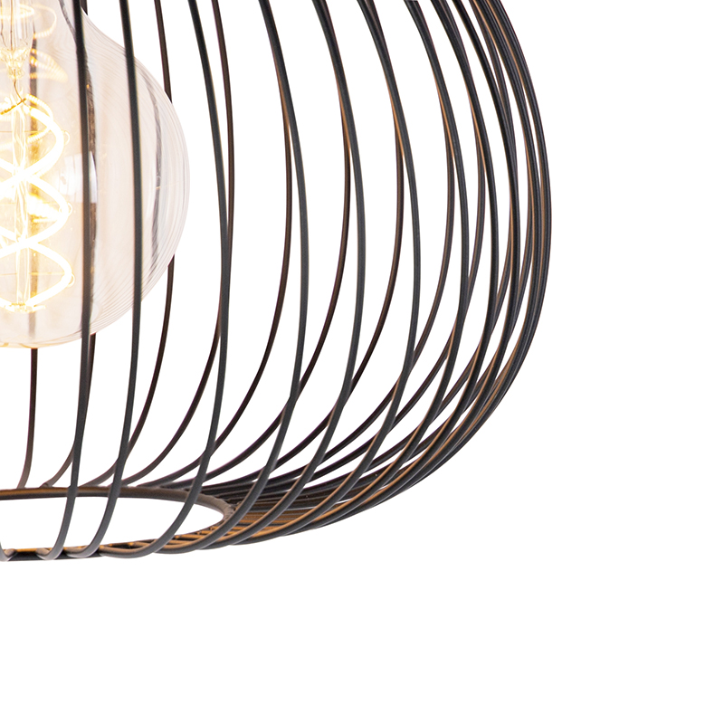 lampe suspension noire - wire dough