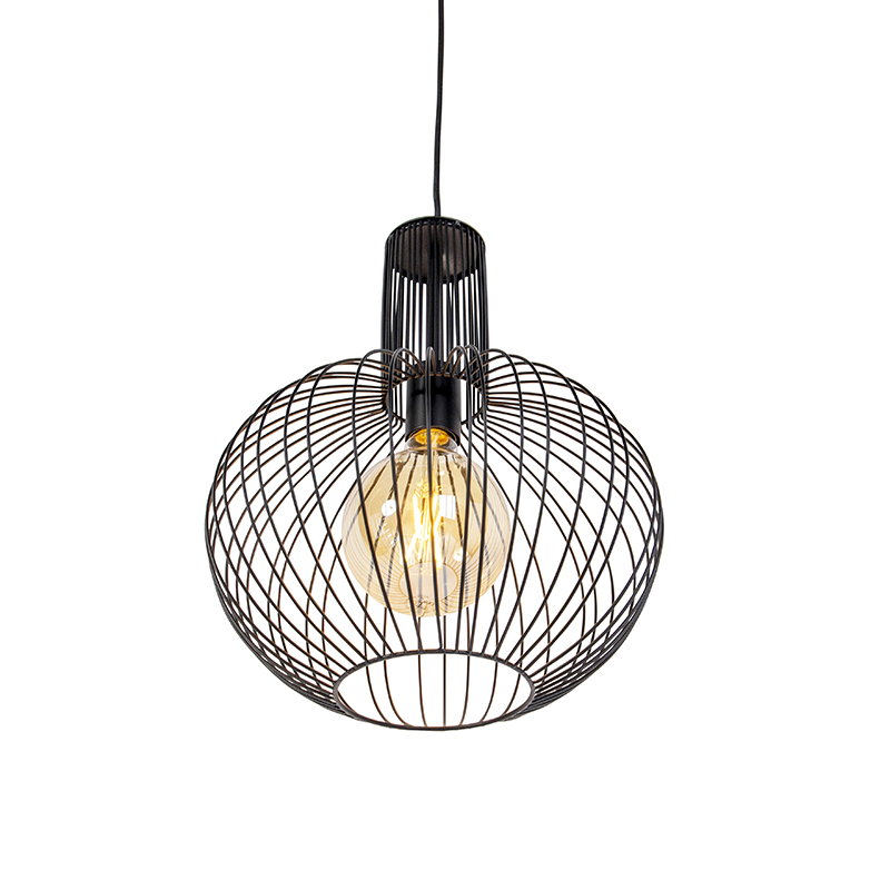 Suspension design noire - Wire Bake