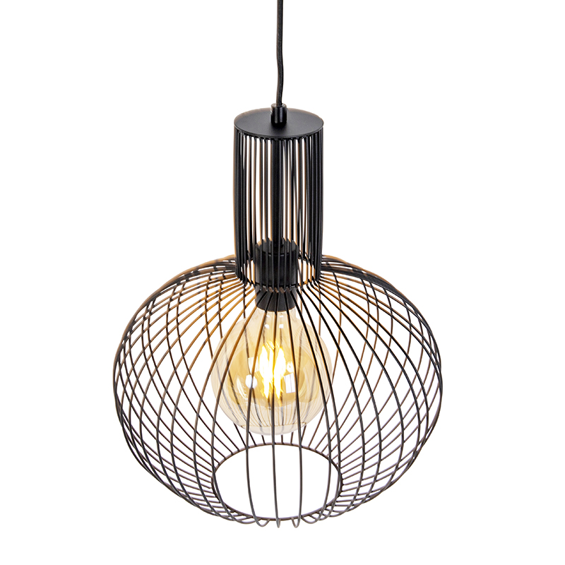 Suspension design noire - Wire Bake