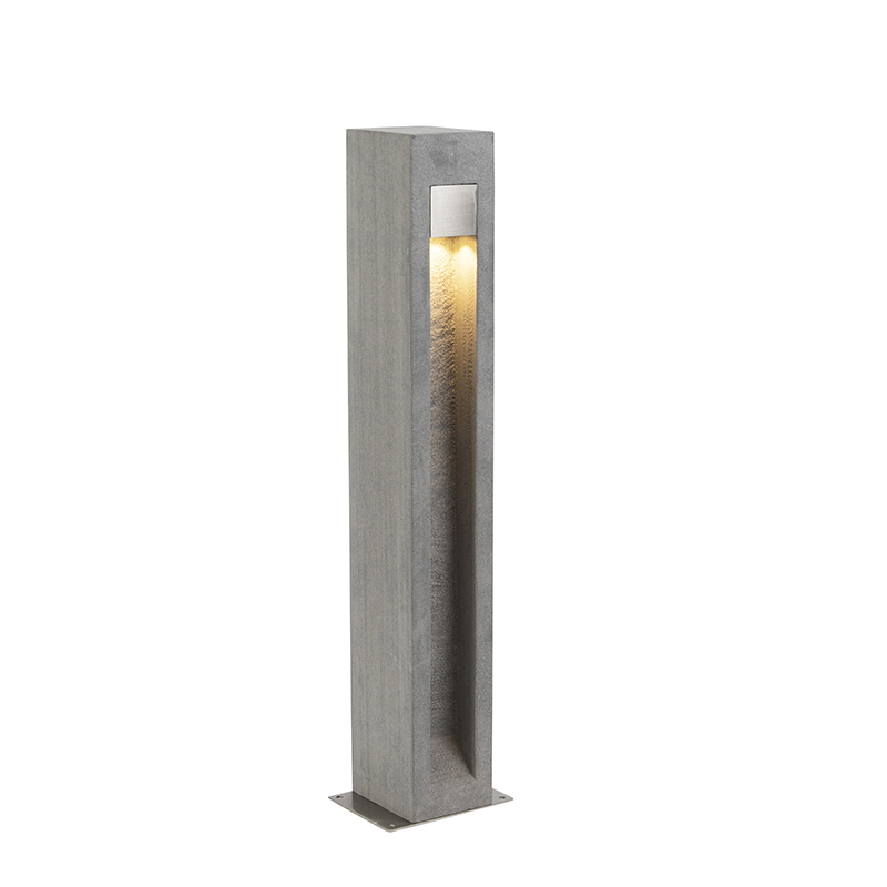 Moderná vonkajšia stojaca lampa Basalt 70 cm - Sneezy