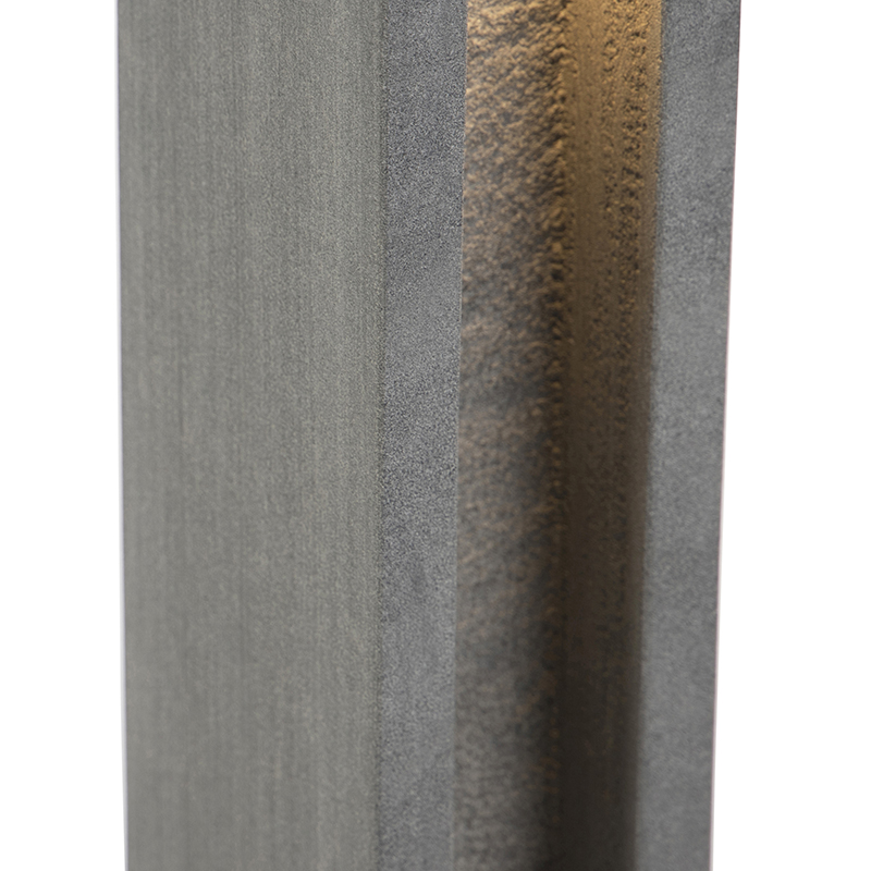 lampe exterieure contemporaine grise 70 cm - sneezy