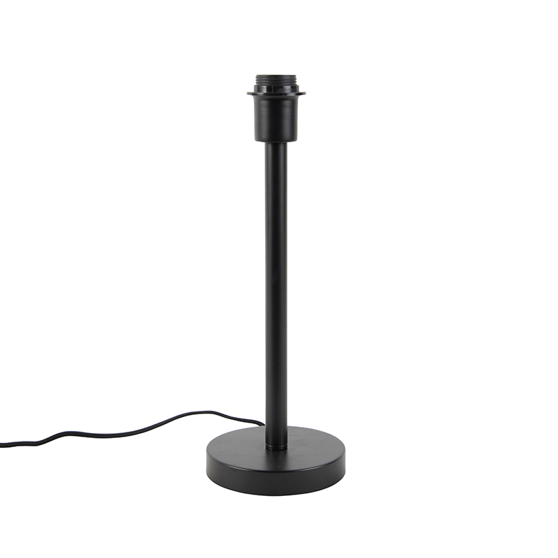 Moderne tafellamp zwart zonder kap - Simplo