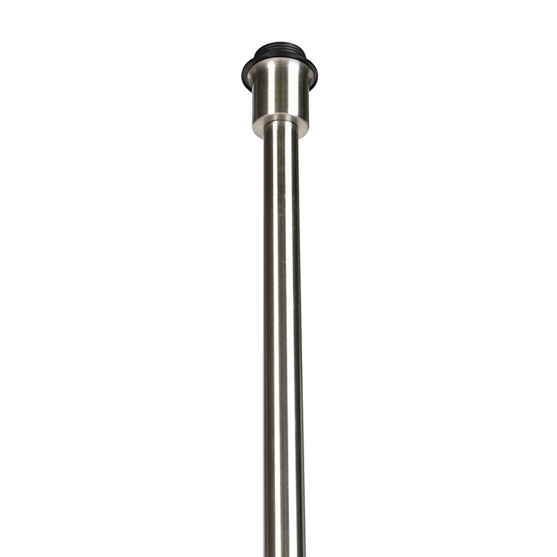 lampadaire moderne en acier sans abat-jour - simplo