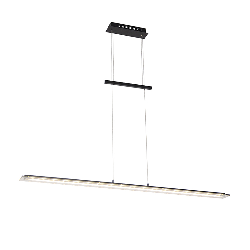 Design hanglamp zwart 135 cm incl. LED 3 staps dimbaar- Cavolo Design hanglamp zwart 135 cm incl. LED 3 staps dimbaar- Cavolo